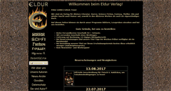 Desktop Screenshot of eldur-verlag.de